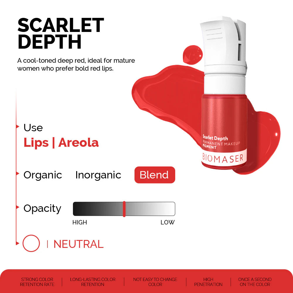 Pigmento BIOMASER | Scarlet Depth
