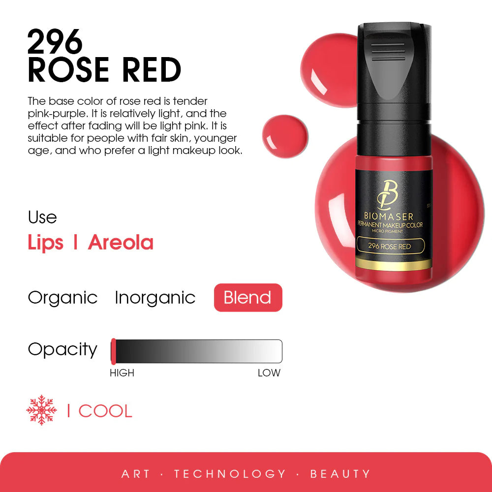 Pigmento BIOMASER | Rose Red