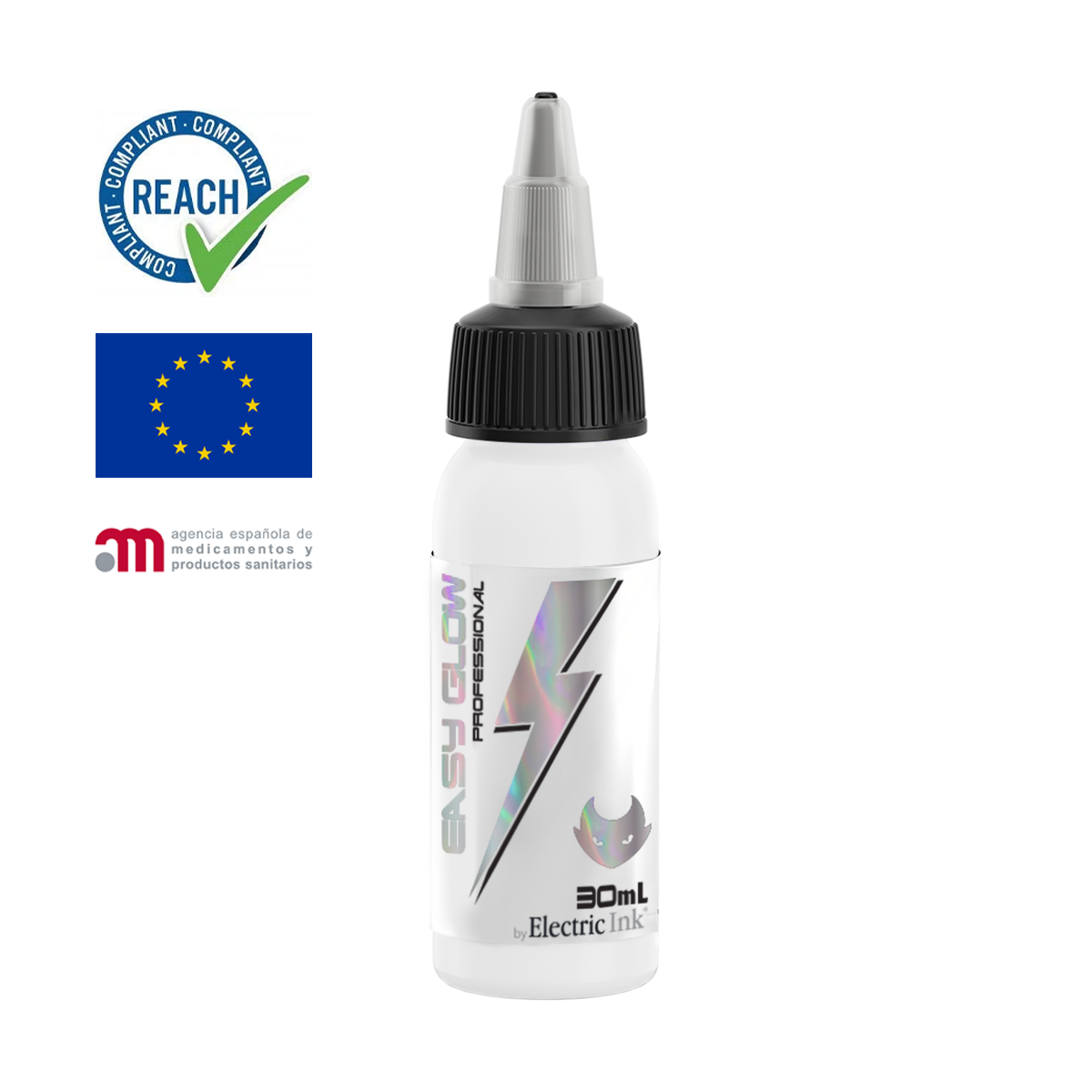 Pigmento Homologado Electric Ink | Ghost White EG