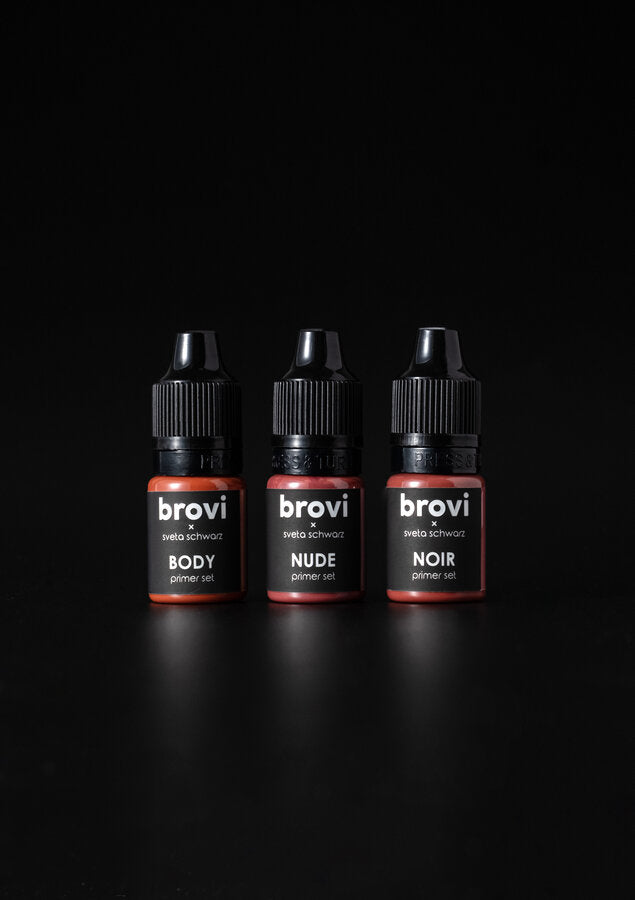 Pigmento Brovi x Sveta Schwarz | Primer Set