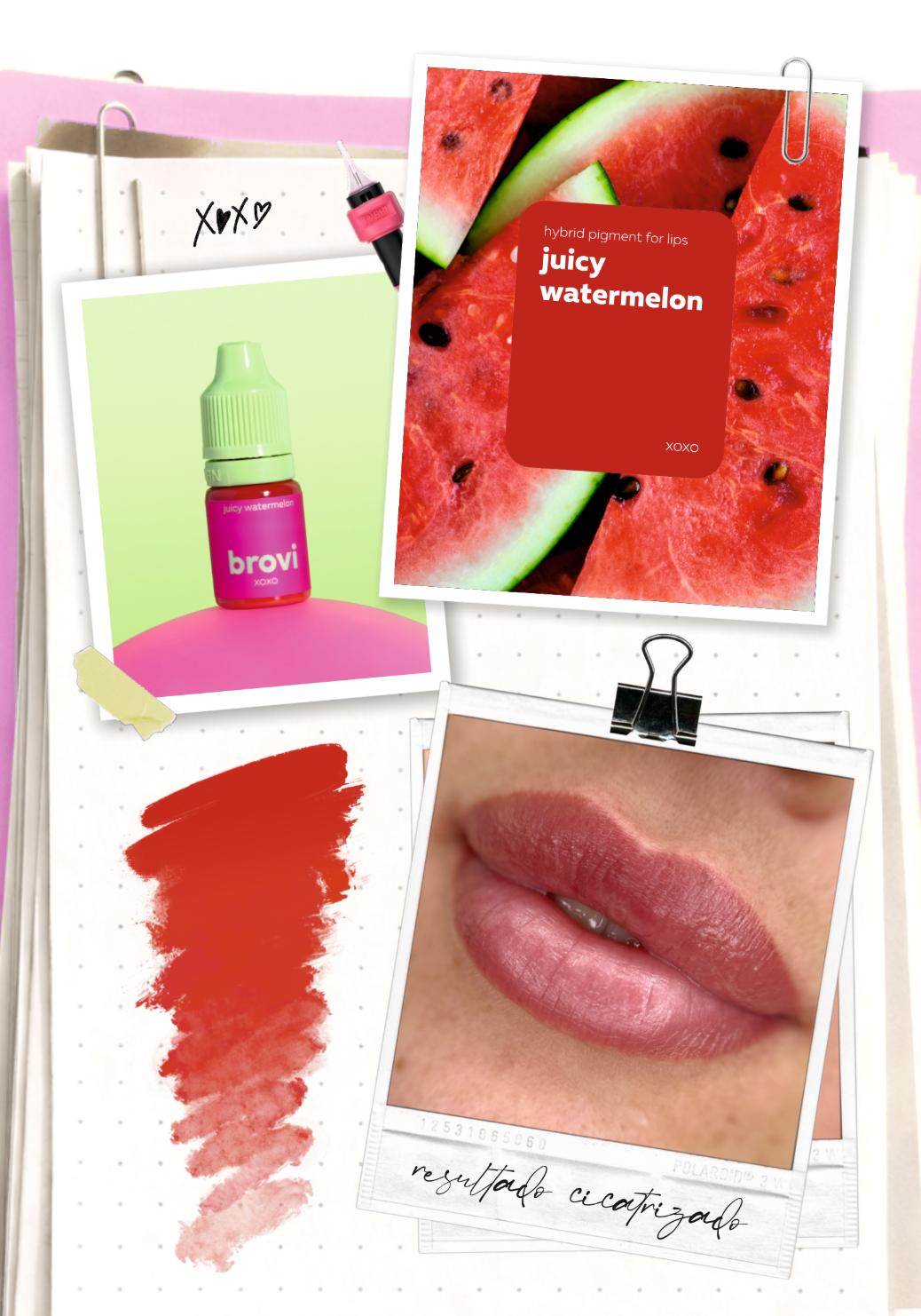 Pigmento Brovi xoxo | Juicy Watermelon