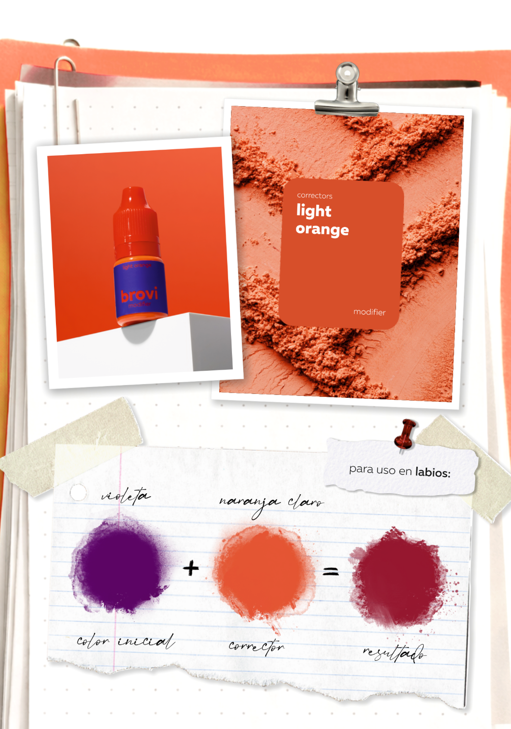 Pigmento Brovi Modifier | Light Orange