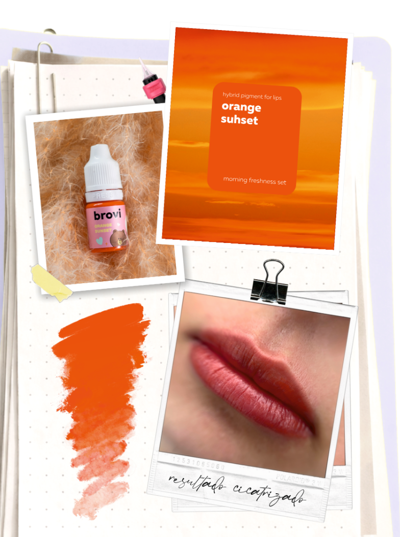 Pigmento Brovi x Shin Chae-ah | Orange Sunset (fresh #5)