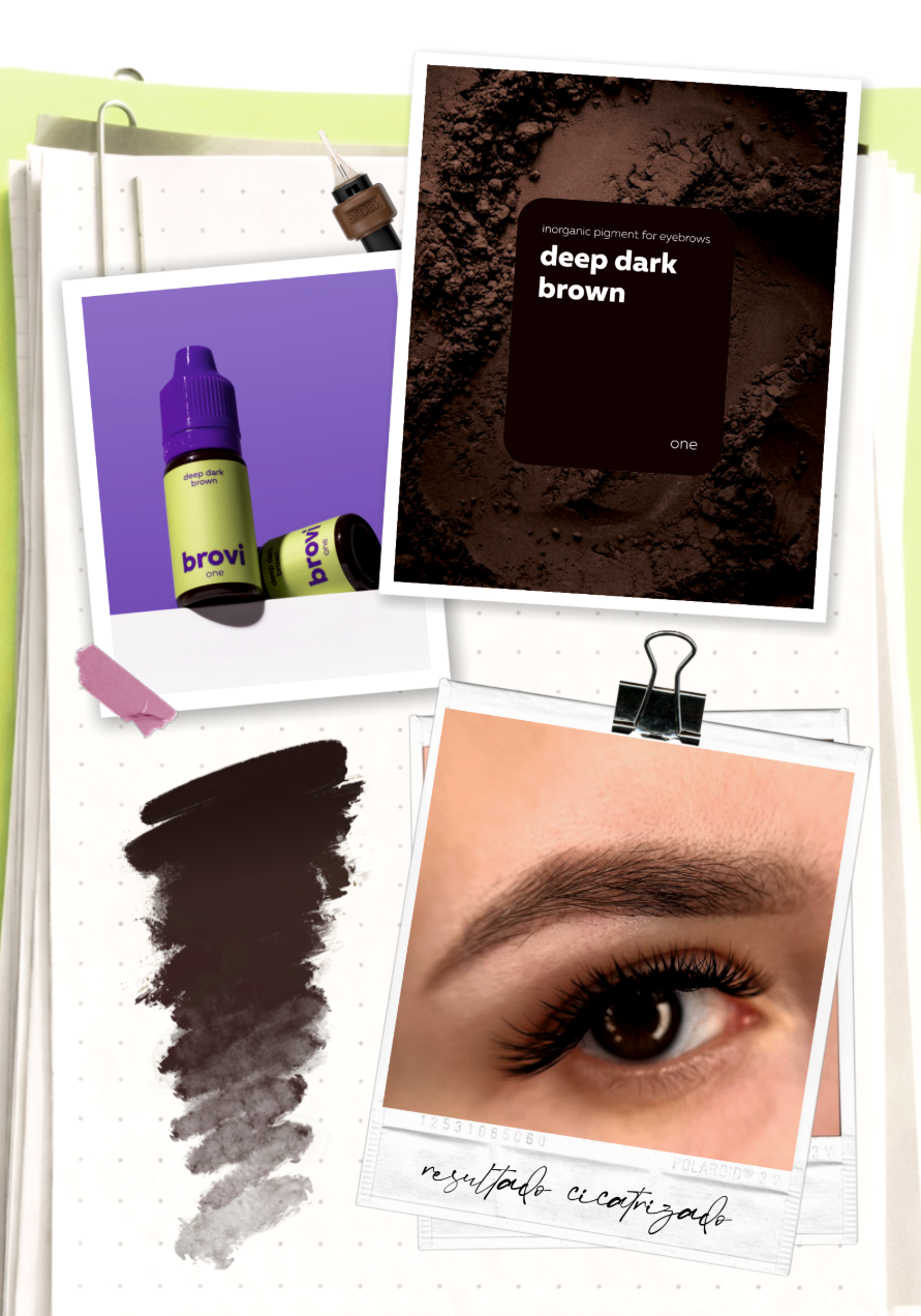 Pigmento Brovi One | Deep Dark Brown