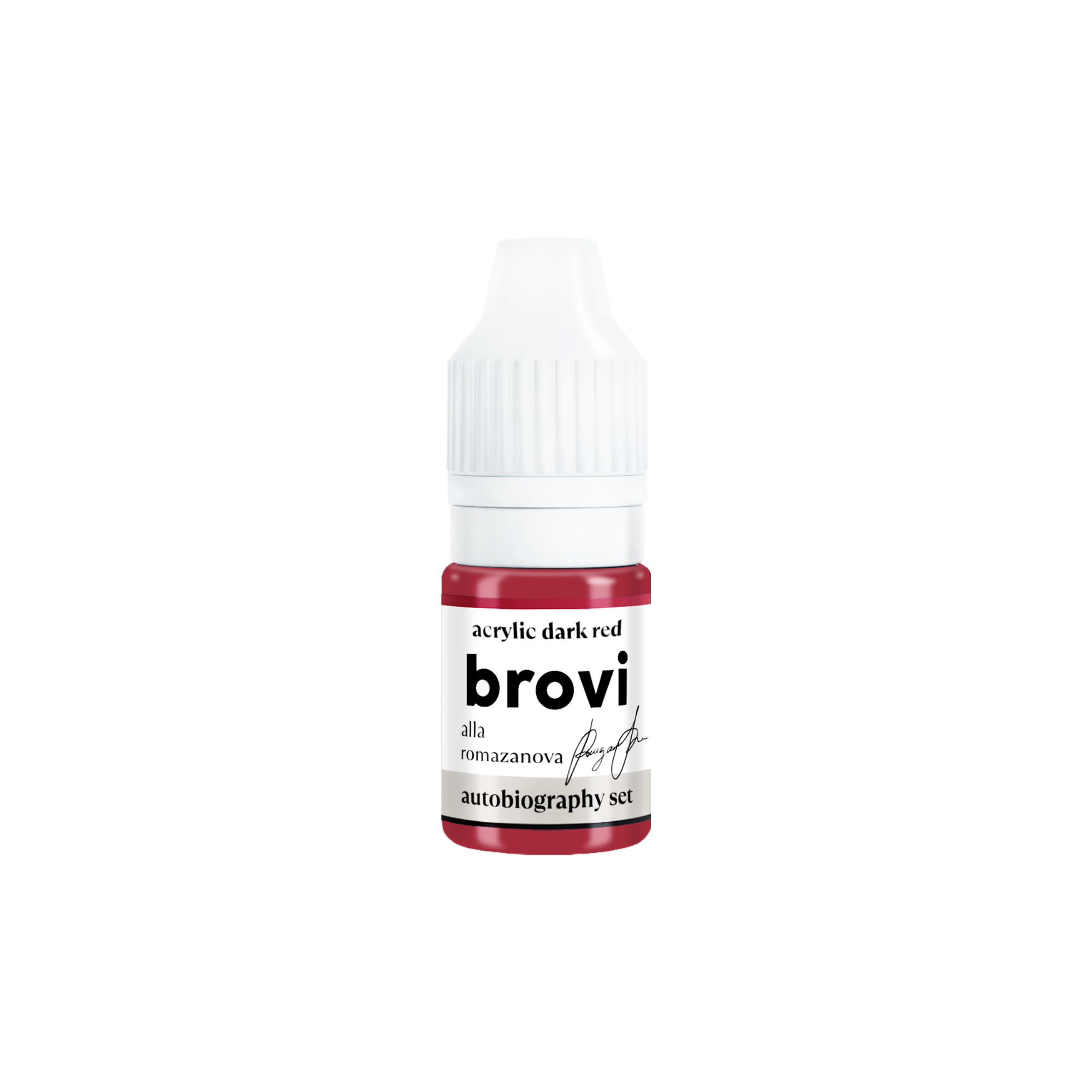 Pigmento Brovi Autobiography | Acrylic Dark Red
