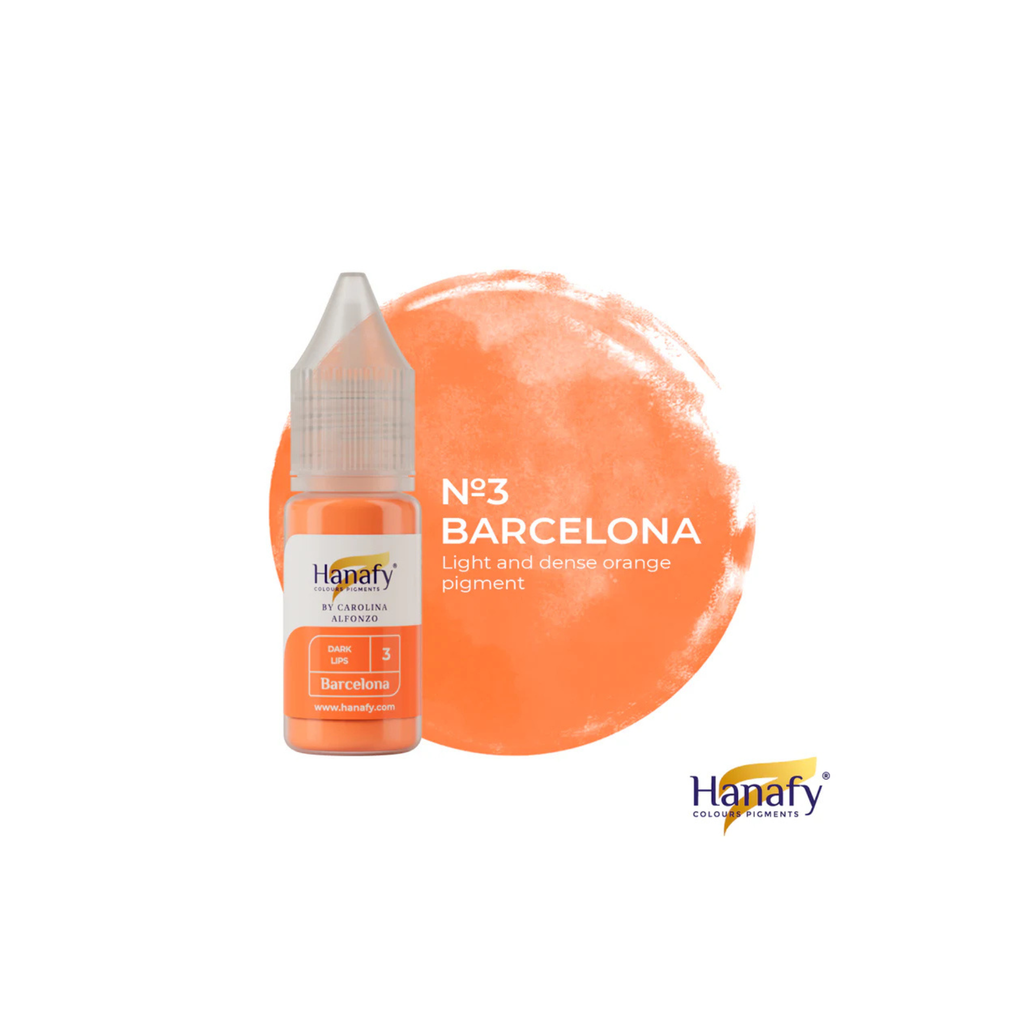 Pigmento Hanafy Dark Lips | N3 Barcelona by Carolina Alfonzo