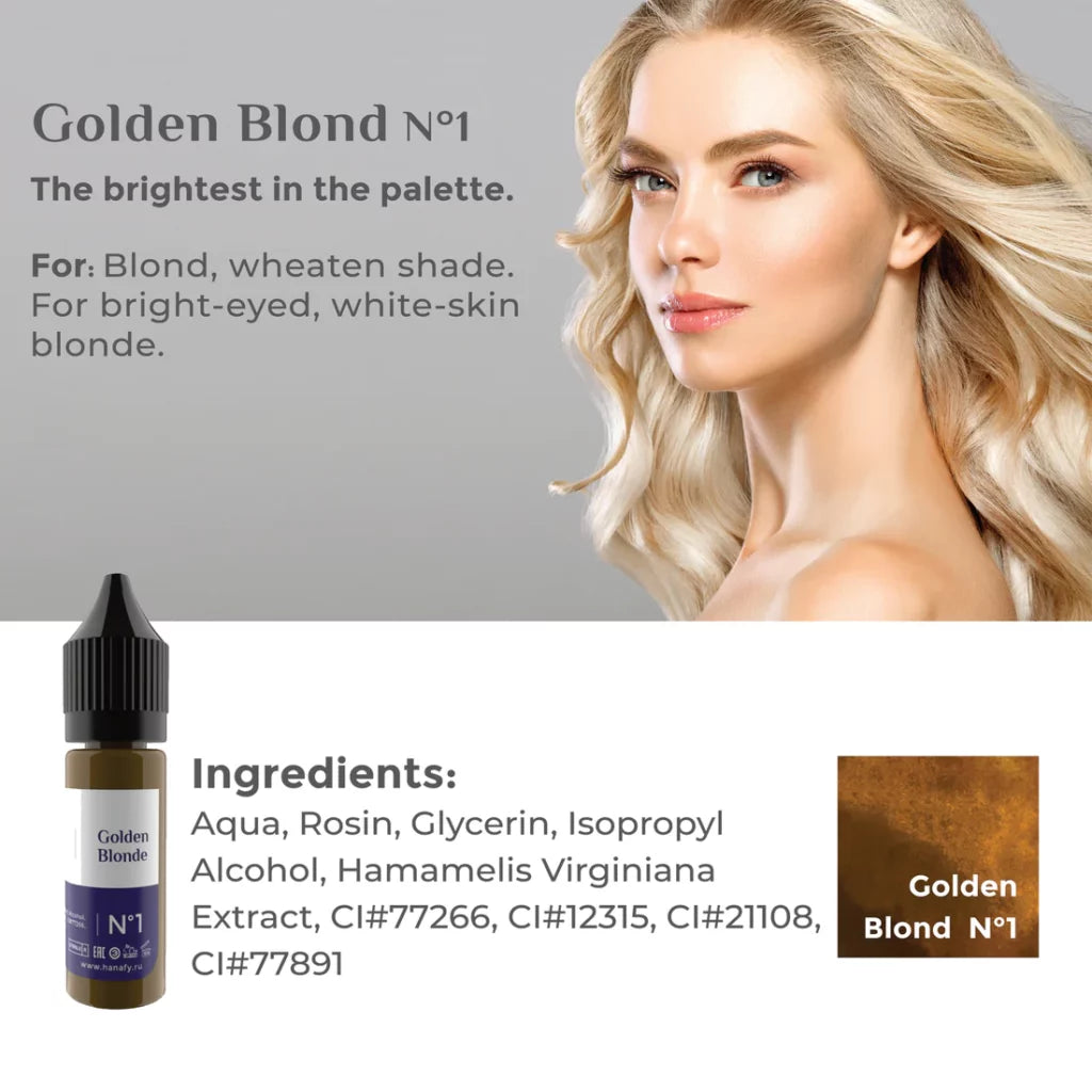 Pigmento Hanafy | N1 Golden Blonde