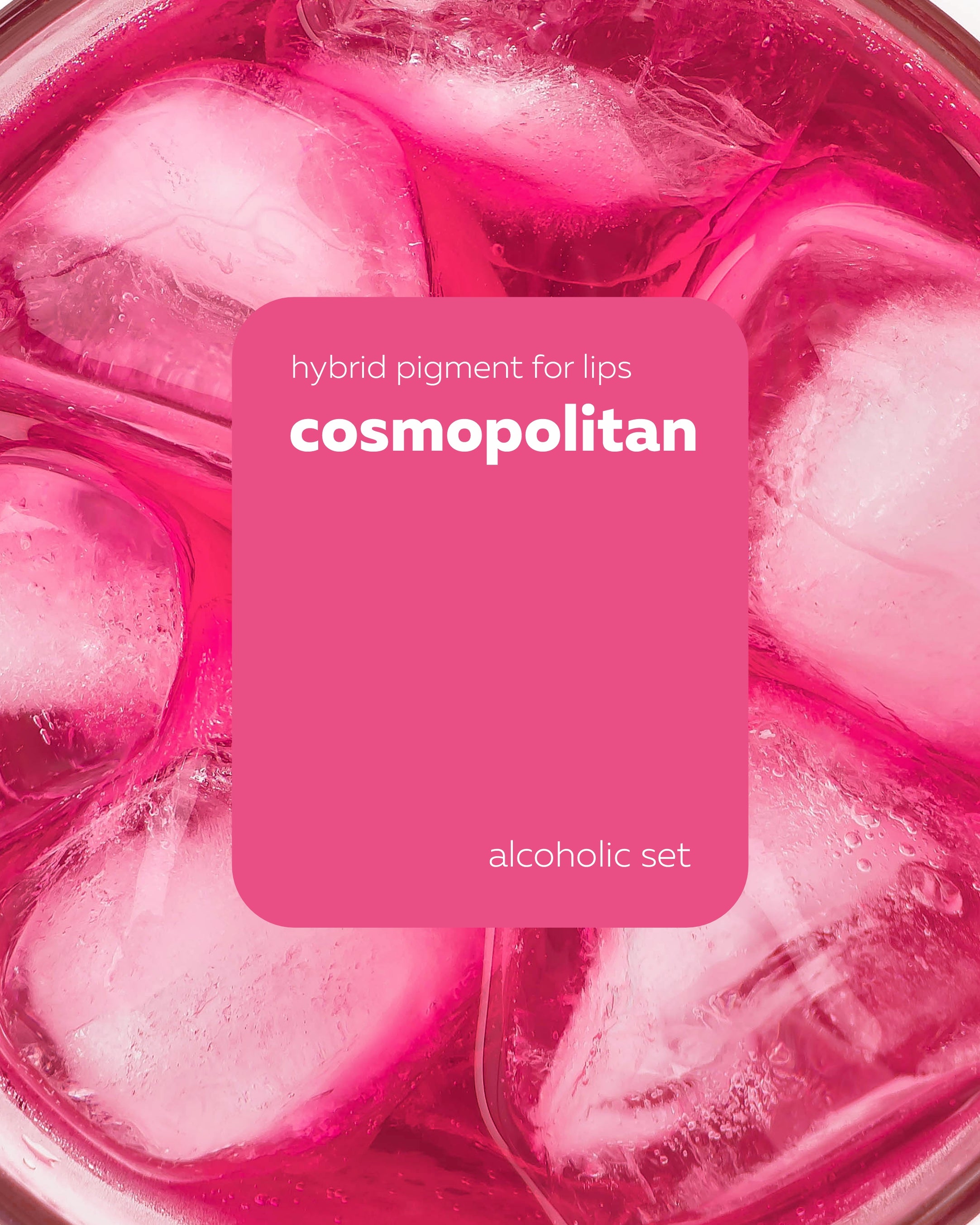 Pigmento Brovi x Anna Taranko | Cosmopolitan (Alcoholic Set)