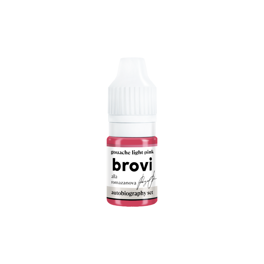Pigmento Brovi Autobiography | Gouache Light Pink