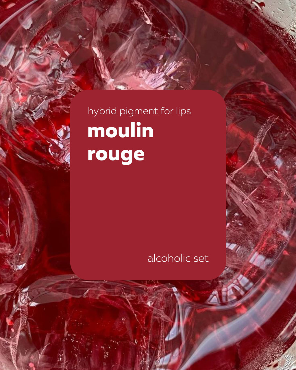 Pigmento Brovi x Anna Taranko | Moulin Rouge (Alcoholic Set)