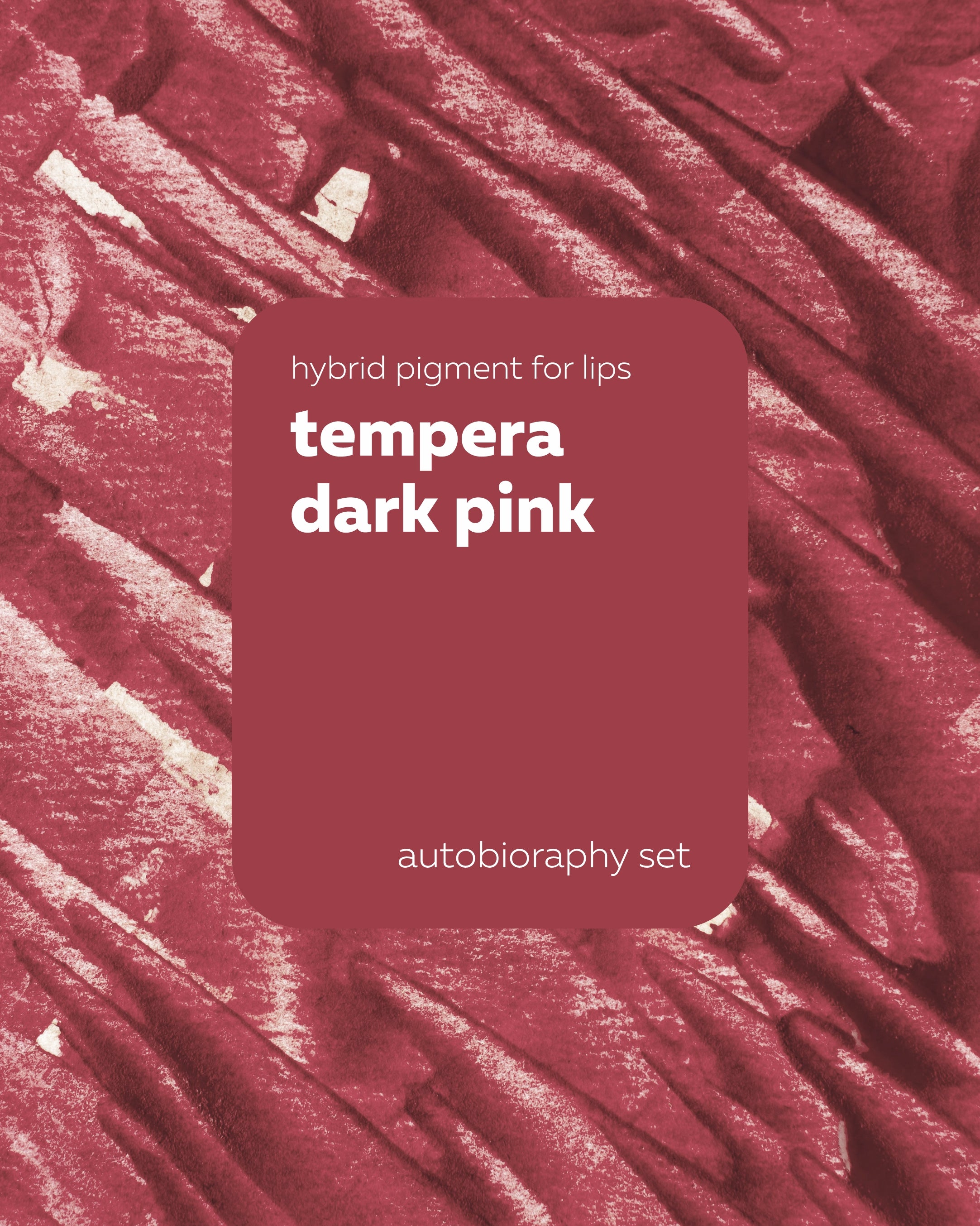 Pigmento Brovi Autobiography | Tempera Dark Pink